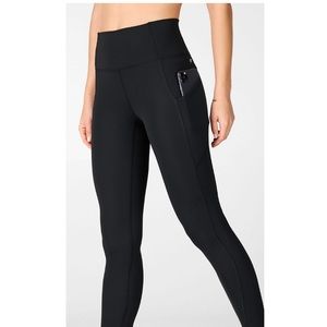 Fabletics Oasis Pure Luxe Black Leggings - XS